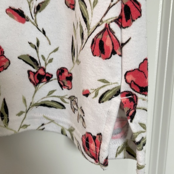 Karen Scott Size XL Print 3/4 Length Top - Picture 11 of 12